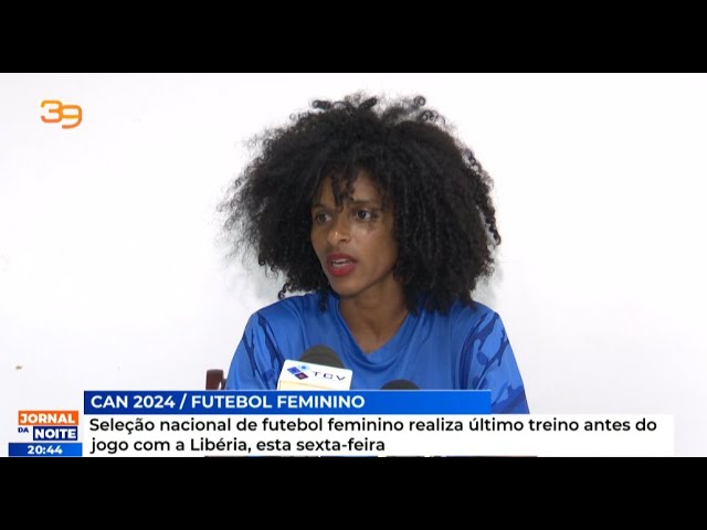 Seleção nacional de futebol feminino realiza último treino antes