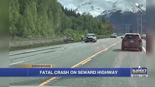 Passenger killed, driver charged after rollover crash on Seward Highway