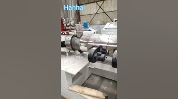 WPC pvc door panel frame extrusion machine #extruder #plasticextrusion