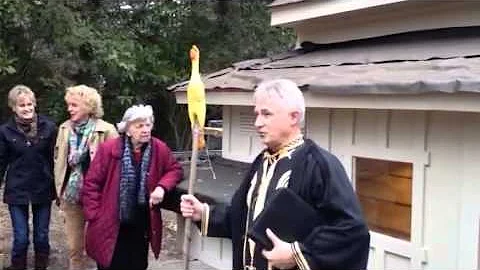 Chicken blessing.