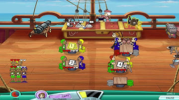 Diner Dash: Flo Through Time Walkthrough - Level #32 - Buccaneer Bistro