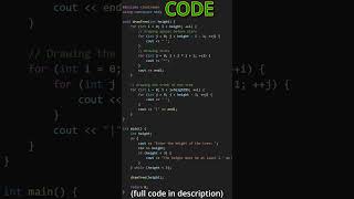 How to Code a Christmas Tree in C++ 🎄 | Quick Tutorial! #short
