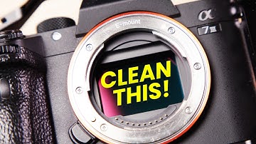 The Right Way To Clean Your Sony Camera Sensor (a7III example)