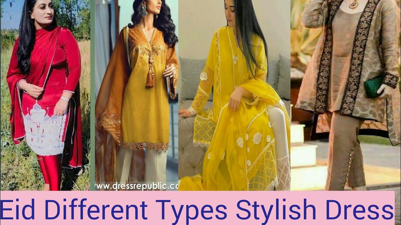 #Eid Different Types New Stylish #Dress Design Girls - YouTube