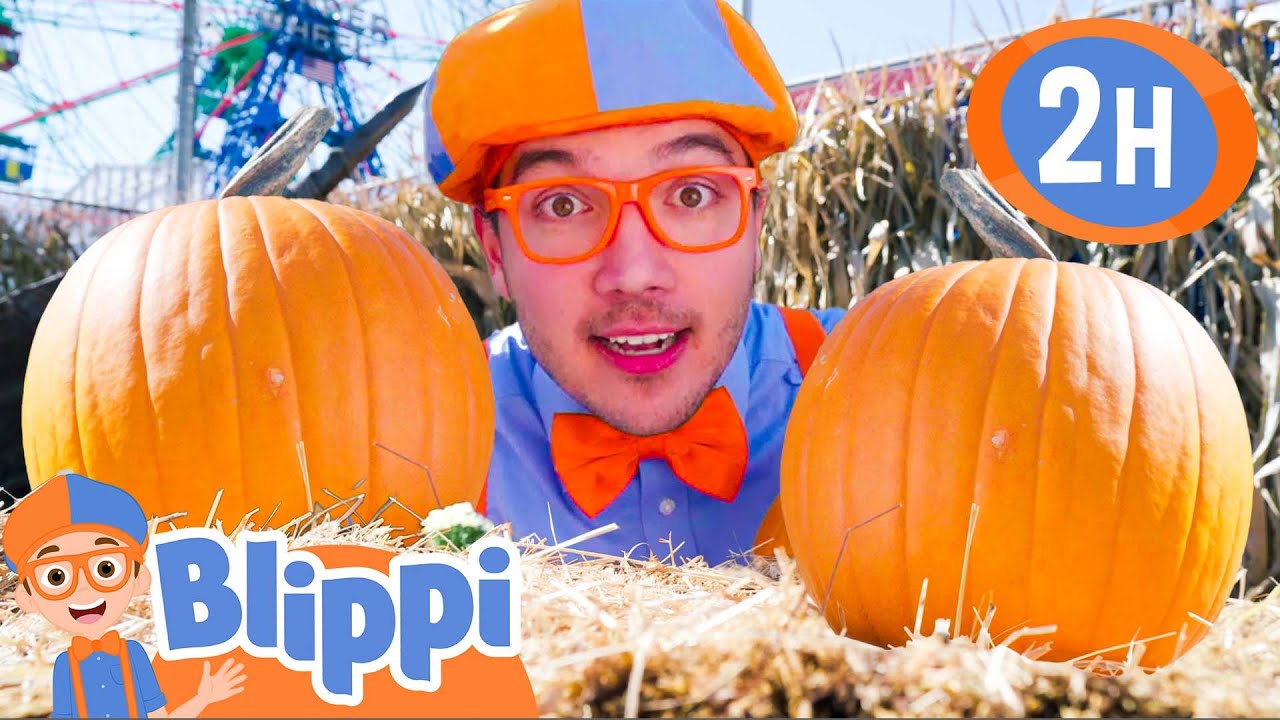 Blippi's Spooky Halloween Rides! 🎃🎢 | Kids Amusement Park | Fun Kids ...