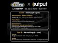 Output x the audio programmer virtual meetup live from los angeles