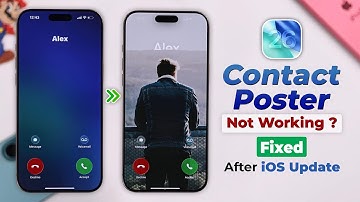iOS 26: Fix Contact Poster Not Showing on iPhone After Update!