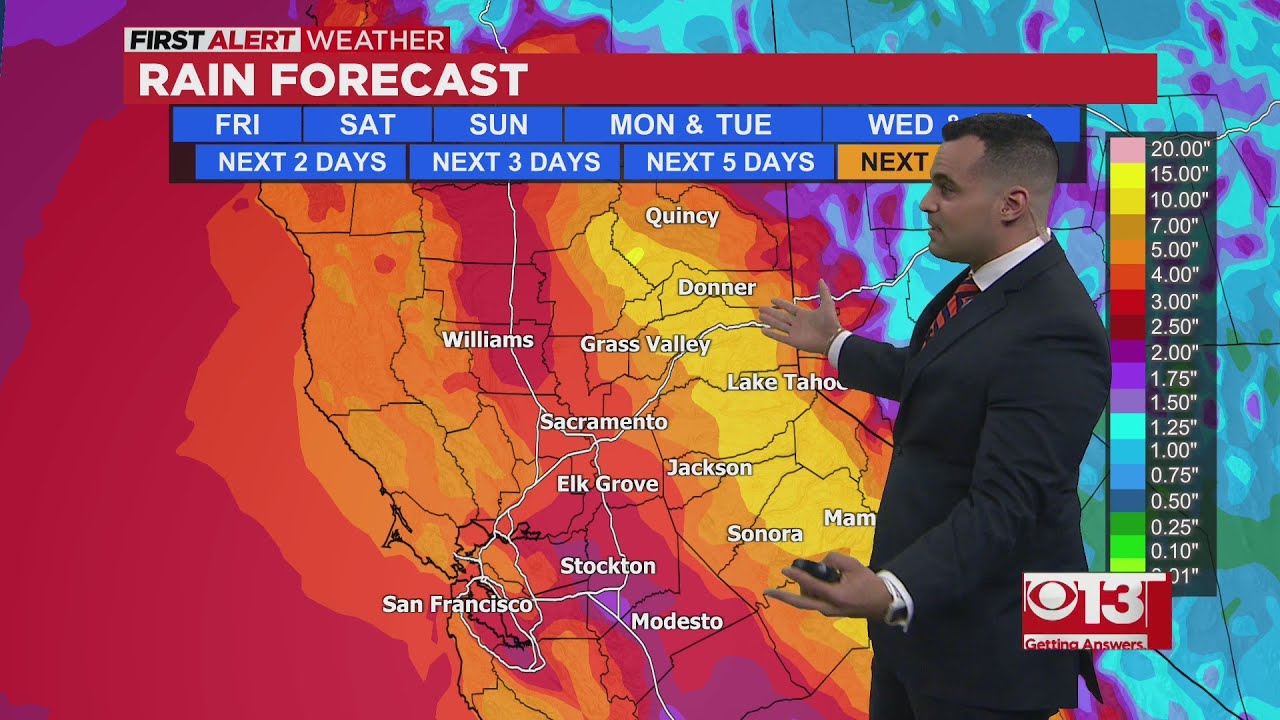 Storm Watch Friday night forecast - 10 p.m. - YouTube