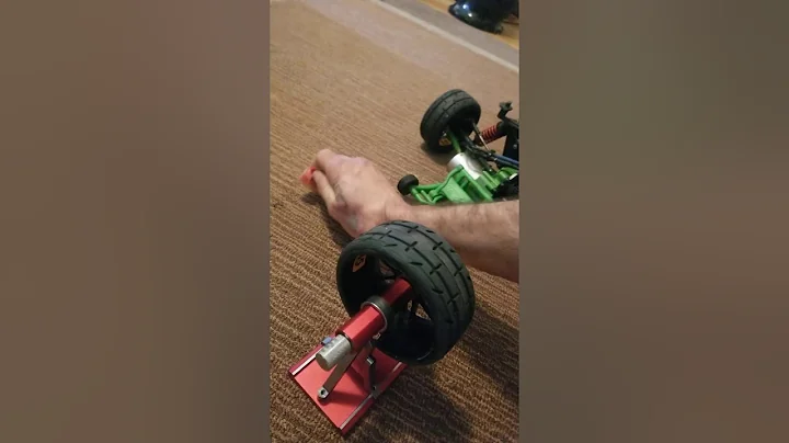 How to balance grp tires with hobbystar tire balancer