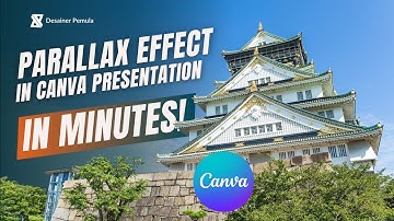 Quick & Easy: Create Parallax Effect in Canva! | canva tutorials