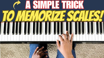 An EASY Method To Memorize Major Scales On Piano- Perfect For Beginners!