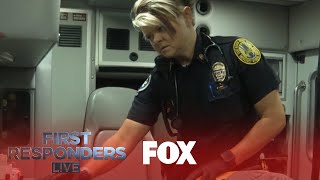 Boyfriend Gets Queasy In Back Of Ambulance | Season 1 Ep. 4 | FIRST RESPONDERS LIVE