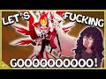 I am in emotional disarray hazbin hotel episode 8 the show must go on live reaction