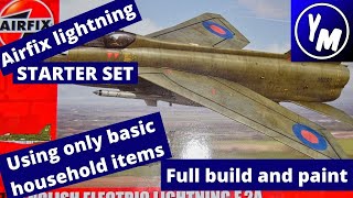 Lets build a airfix starter set using basic household tools and for as cheap as possible
