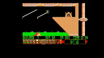 Lemmings Mayhem Level 17 Amiga Walkthrough