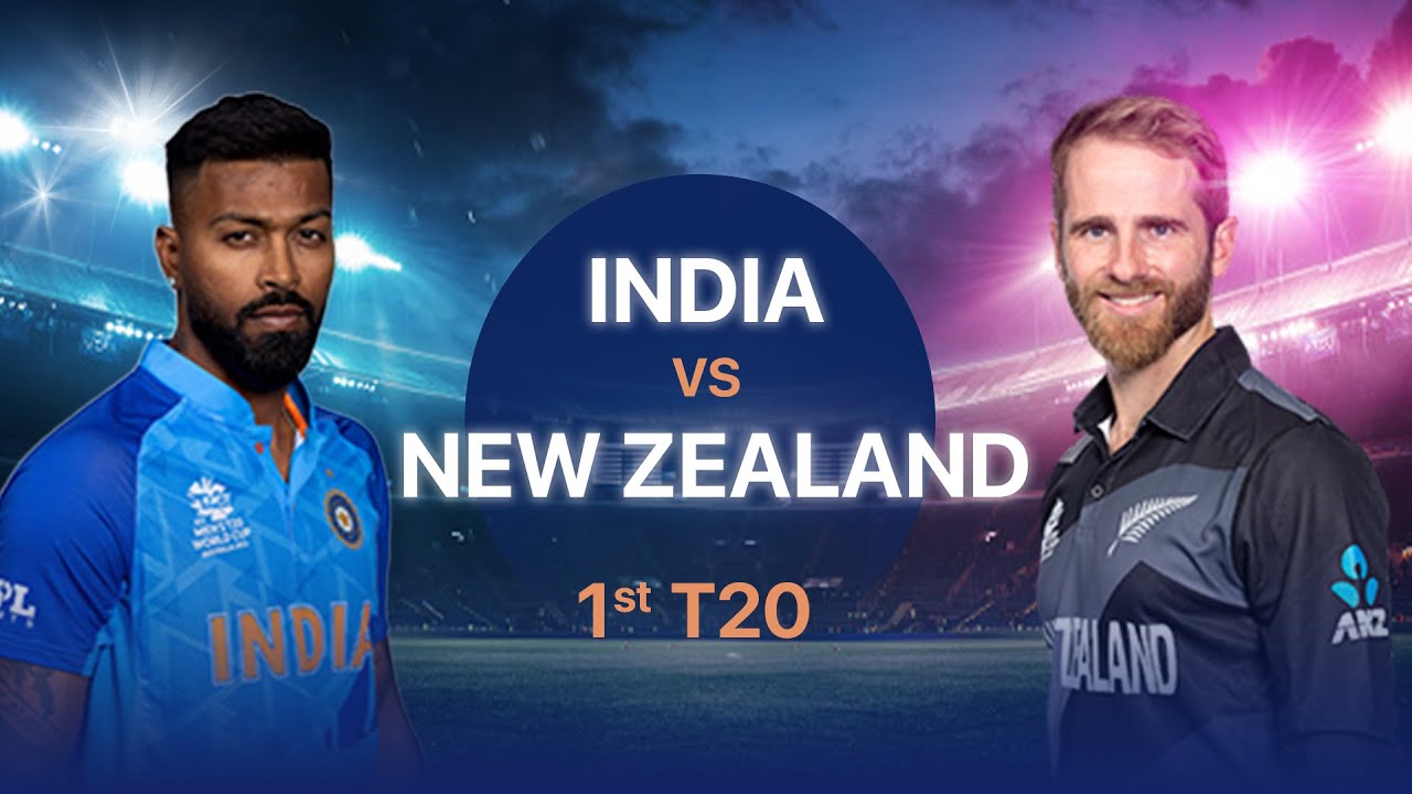 🔴 Live IND Vs NZ, 1st T20I Live Scores and Commentary India vs New Zealand Only in India