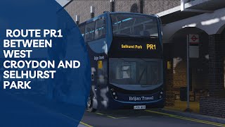 Roblox|Croydon V1.3 Brijan Travel Route PR1| Park and Ride