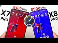 Poco X8 Pro vs X7 Pro SpeedTest &amp; Ram Management 🤔🔥🔥🚀 #pocox8pro #pocox7pro 