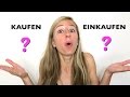 Understanding German Verbs and Shopping Vocabulary