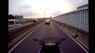 2015/08/03PM5:50市民大道上惡意逼車+任意變換車道+跨越雙白線