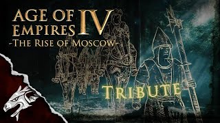 Age of empire 4 gameplay the rise of Moscow ( Tribute 1375)
