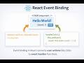 2.React-with-events-Bindings #criticalconcept #rohitjconcept #rohitjsarma #realmadhouse