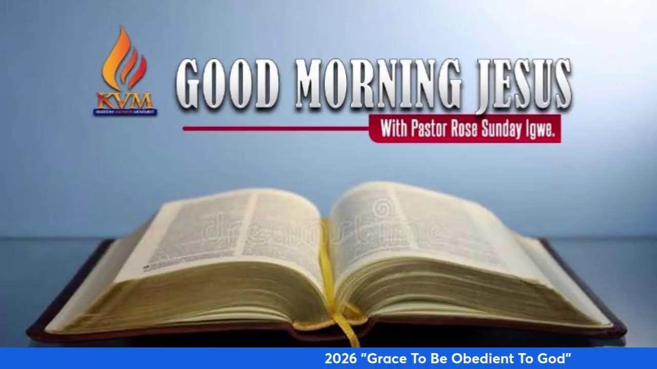 Good Morning Jesus with Pastor Rose Sunday