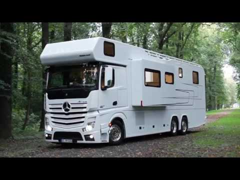 Mercedes süper teknoloji karavan üretti !