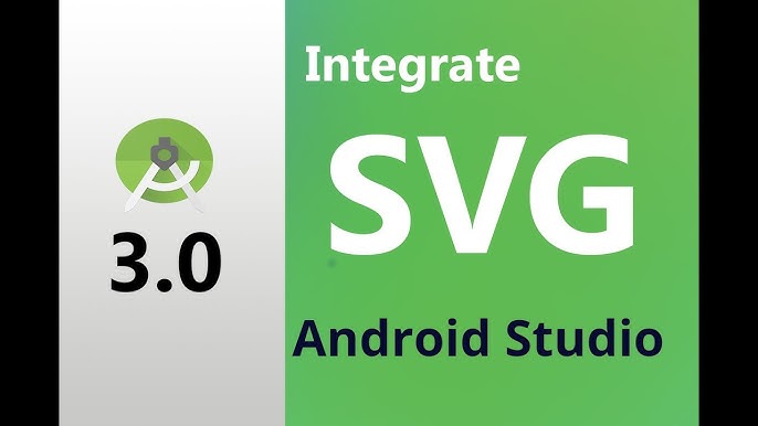 How To Use Svg Icon Files Or Images In Android Youtube