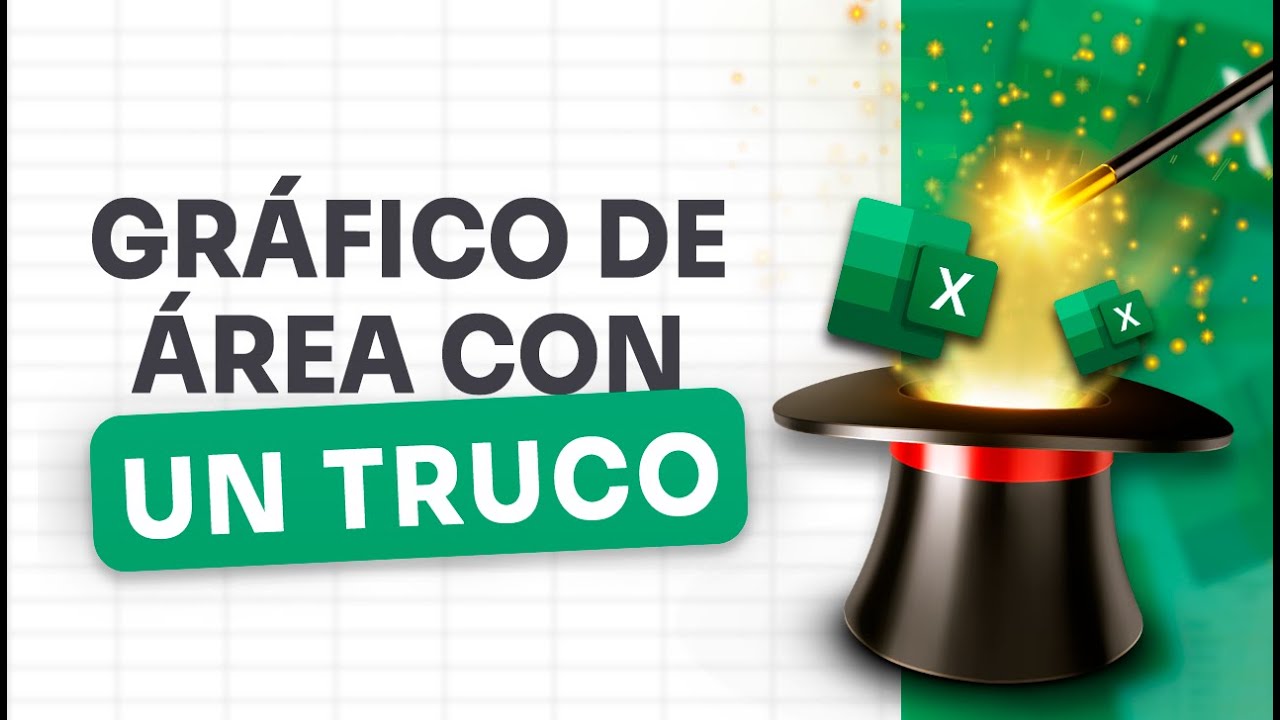 Gráfico de área con un truco