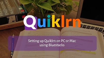 Using Quiklrn on Blustacks