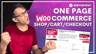 WooCommerce Product & Cart & Checkout ALL on the SAME PAGE  Elementor Wordpress