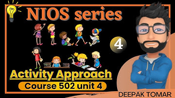 Nios 502 Unit 4 | Activity Based Approach for DSSSB PRT EMRS