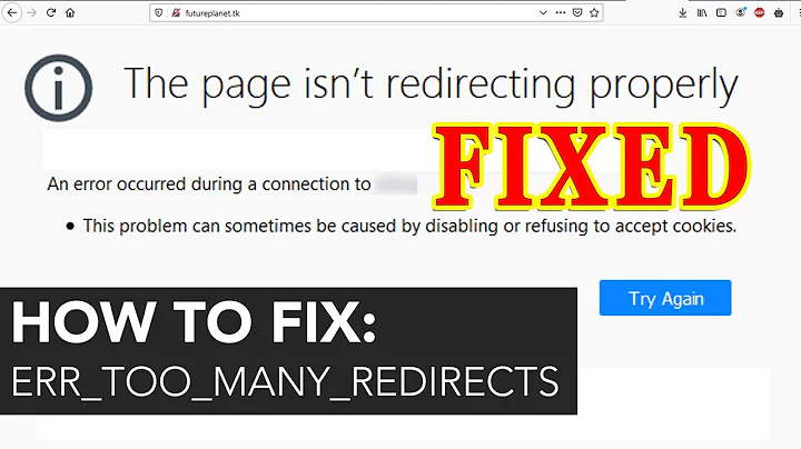 How to Fix ERR_TOO_MANY_REDIRECTS on your website?