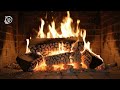 Relaxing Crackling Fireplace for Anxiety Relief (10 Hours) | Calm Night Ambience for Deep Rest