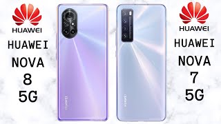 Huawei Nova 8 5G VS Huawei Nova 7 5G (Comparison)