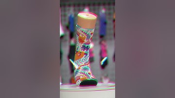 Customized digital printed socks DIY: Create your own fashion footprint#shorts