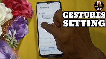 How To Hide Navigation Button in Samsung galaxy A04e | galaxy A04e में Gesture Setting On कैसे करें