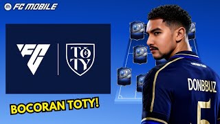 NOBAR BOCORAN EVENT TOTY (TEAM OF THE YEAR)! FC MOBILE