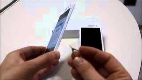 How to insert sim card in Samsung Galaxy A3 or A5 or A7