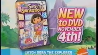 Dora the Explorer Singing Sensation DVD commercial (2008; RARE)
