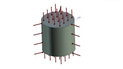 T-Flex Analysis v16 - Thermal - Non-Stationary Temperature for an Isotropic Cylinder