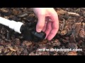 How to Attach Poly Tubing to PVC Pipe with a Manual Flow Control Valve