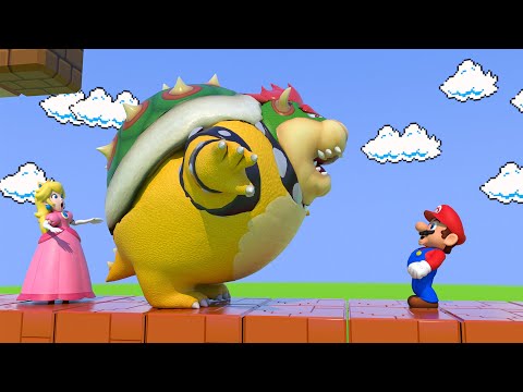 If Bowser and Mario switched places [weird Mushroom]