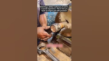 Precision engine part repair