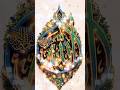 Mesmerizing 3D Allah Name Calligraphy Art 💙💚 #shorts