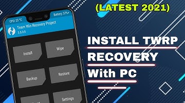 How To Install TWRP Recovery On Any Android Phone| With PC |  IN Hindi | (ft Redmi Note 7 Pro)
