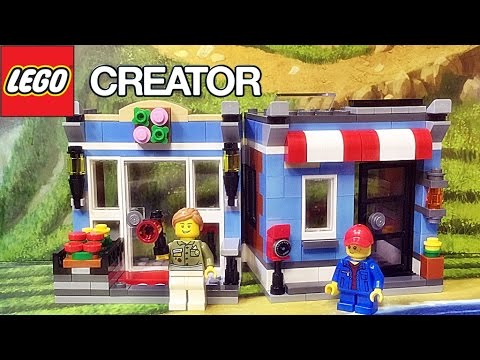 레고 크리에이터 꽃집 꽃가게 31050 플라워샵 3in1 조립 리뷰 Lego CREATOR Flower shop