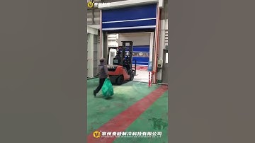 High Speed Roller Shutter Door Used For Food Factory