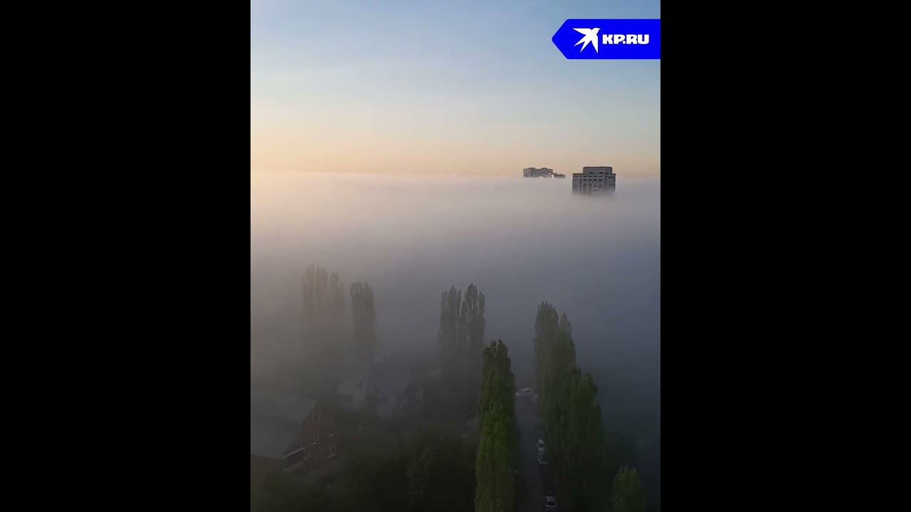 Воронеж скрылся в тумане